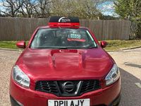 Used Nissan Qashqai Acenta 110 HP (80 kW) 2011 Red SUV