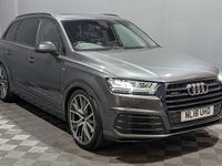 Used Audi Q7 Black Edition 272 HP (200 kW) 2018 Grey SUV