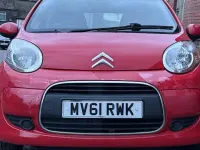 Used Citroën C1 VTR Sport 69 HP (50 kW) 2011 Red Hatchback