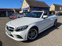 Usado Mercedes C220 AMG Line Premium Plus 2019 Branco Cabrios