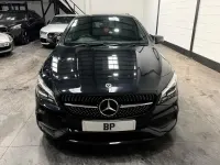 Used Mercedes CLA220 AMG line 177 HP (130 kW) 2018 Black Coupe