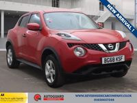 Used Nissan Juke Visia 112 HP (82 kW) 2018 Red SUV