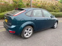 Used Ford Focus Zetec 100 HP (73 kW) 2008 Green Hatchback