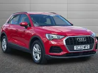 Used Audi Q3 Design 150 HP (110 kW) 2022 Tango red SUV