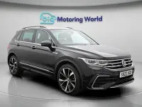 Used VW Tiguan R-line 150 HP (110 kW) 2022 Black SUV