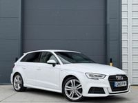 Used Audi A3 S-Line 150 HP (110 kW) 2019 White Sedan