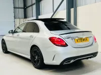 Used Mercedes C220 AMG Line Premium Plus 194 HP (142 kW) 2019 Silver Sedan