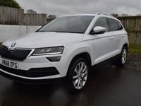 Used Skoda Karoq SE L 115 HP (84 kW) 2018 White SUV
