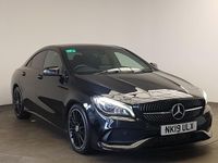 Used Mercedes CLA220 AMG line 170 HP (125 kW) 2019 Black Sedan