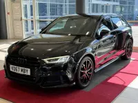 Used Audi A3 Sportback Black Edition 116 HP (85 kW) 2018 Black Hatchback