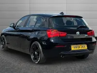 Used BMW 118 Sport Line 134 HP (98 kW) 2019 Black Hatchback