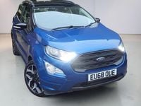 Used Ford Ecosport ST-Line 140 HP (102 kW) 2018 Blue SUV