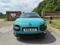 Used Citroën C4 Cactus Flair 82 HP (60 kW) 2016 Blue Hatchback