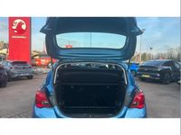 Used Vauxhall Corsa Design Edition 90 HP (66 kW) 2017 Blue Hatchback