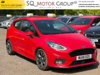 Usado Ford Fiesta ST-Line 140 HP (102 kW) 2018 Vermelho Citadino