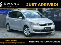 Begagnad VW Sharan SE 140 HK (102 kW) 2011 Silver Minibuss