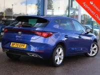 Used Seat Leon FR 204 HP (150 kW) 2020 Blue Hatchback