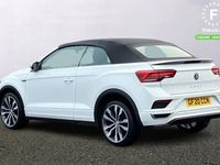 used VW T-Roc CABRIOLET 1.5 TSI R-Line 2dr [Satellite Navigation, Apple Car Play, Front & Rear Electric Windows]