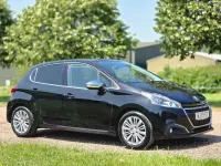 Used Peugeot 208 Allure 2017 Black Hatchback