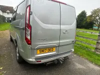 Used Ford Transit Custom Limited 130 HP (95 kW) 2017 Silver Van