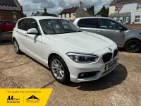Używany BMW 116 Efficient Dynamics 114 KM (83 kW) 2018 Biały Hatchback