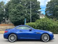 Used Mercedes SLC180 AMG line 2017 Blue Cabriolet