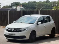 Used Dacia Sandero Lauréate 2018 White Hatchback