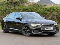 Used Audi A6 S-Line 204 HP (150 kW) 2019 Black Sedan