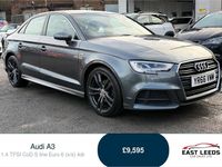 Used Audi A3 S-Line 150 HP (110 kW) 2016 Grey Sedan