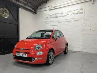 Used Fiat 500 69 HP (50 kW) 2017 Orange Hatchback