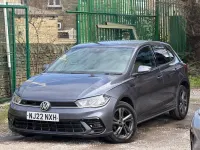 Begagnad VW Polo R-line 2022 Grå Halvkombi