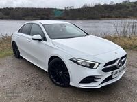 Used Mercedes A180 AMG line 2020 White Sedan