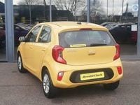 Used Kia Picanto 2023 Yellow Hatchback