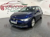 Used VW Golf VIII Style 150 HP (110 kW) 2020 Blue Hatchback