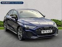 Used Audi A3 Black Edition 147 HP (108 kW) 2025 Blue Hatchback