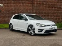 Used VW Golf VII R 2016 White Hatchback