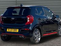 Used Kia Picanto GT-Line 101 HP (74 kW) 2021 Black Hatchback