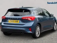 Used Ford Focus Titanium X 125 HP (91 kW) 2020 Chrome blue (premium paint) Hatchback