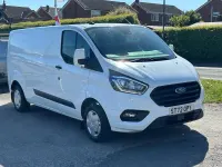 Used Ford Transit Custom Trend 130 HP (95 kW) 2022 White Van