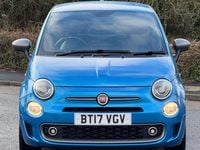 Used Fiat 500S S 2017 Blue Hatchback