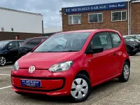 Begagnad VW up! take up! 2012 Röd Halvkombi