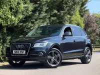 Used Audi Q5 S-line plus 241 HP (177 kW) 2013 Black SUV