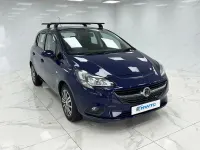 Begagnad Vauxhall Corsa Design Edition 90 HK (66 kW) 2017 Blå Halvkombi