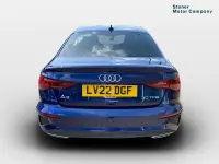 Used Audi A3 S-Line 110 HP (80 kW) 2022 Blue Sedan