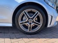 Used Mercedes C200 AMG line 184 HP (135 kW) 2023 High tech silver Coupe