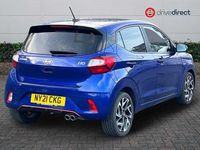 Used Hyundai i10 N Line 100 HP (73 kW) 2021 Blue Hatchback