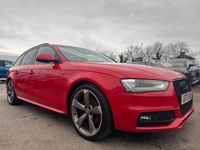 Used Audi A4 Black Edition 143 HP (105 kW) 2013 Red Estate