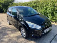 Used Ford B-MAX Zetec 105 HP (77 kW) 2015 Black MPV