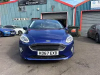Used Ford Fiesta Zetec 2018 Blue Hatchback