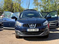 Usado Nissan Qashqai Acenta 110 HP (80 kW) 2012 Azul SUV
